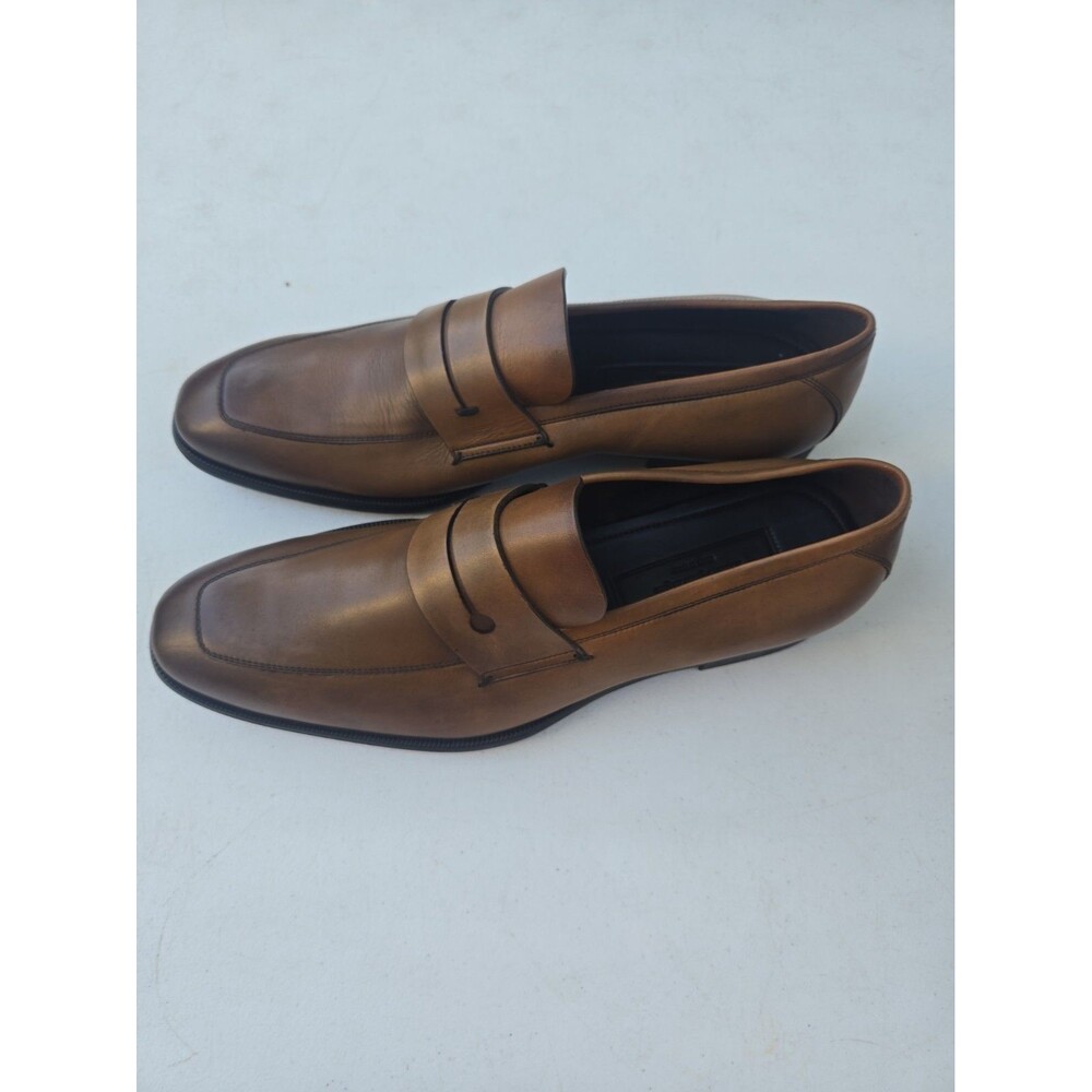 Ermenegildo Zegna men’s Slip-On Loafers Shoes Size 9.5